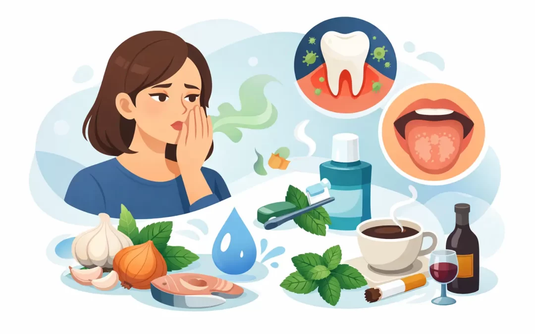 Common Causes of Bad Breath and What Helps